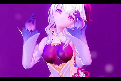 Ganyu - Sexy Pantyhose Dance (3D Hentai)