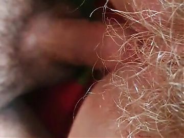 Amateur hairy pussy licking and fucking with anal