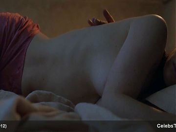 Rebecca Palmer topless in bed 