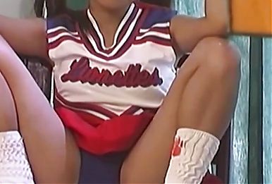Sweet Cheerleader Hottie Gets Smashed by an Older Guy on a Pool Table