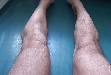 Hairy Masc Legs, Male Feet and Ftm Pussy