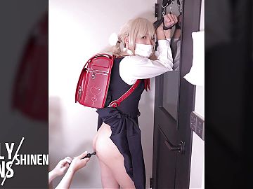 Ui Shigure, bondage Cute Ladyboy Cosplayer, Crossdresser Tgirl trans Hentai Cosplay 11