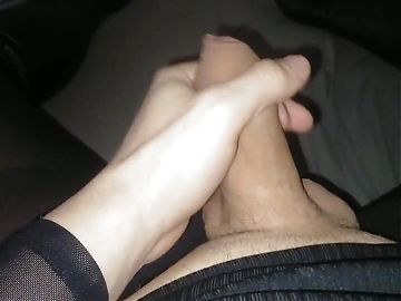 My Hot Leather Boots and I Masturbate