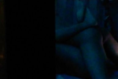 mini party of cheating slutty wife fucking with young boy and cuckold filming from outside the room