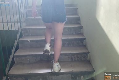 Fucked 18 year old teen in a new building!